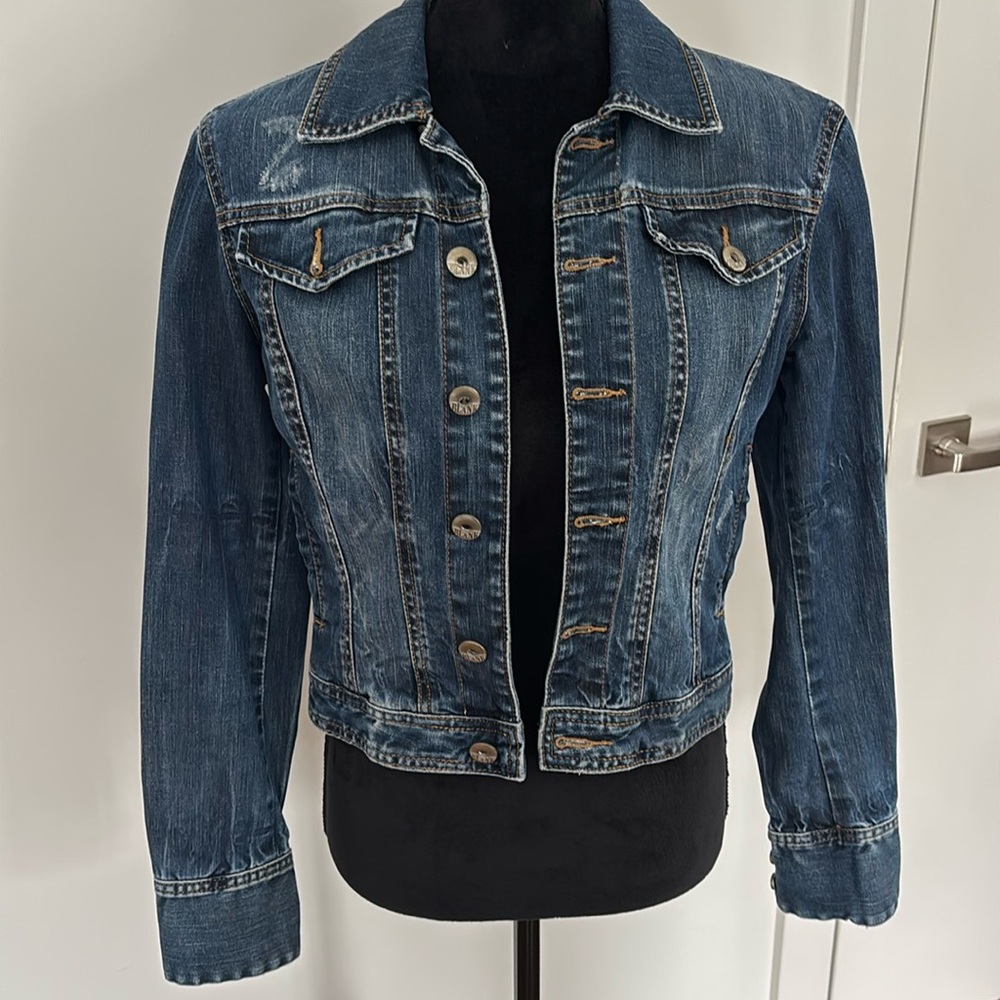 Blank jeans jacket size M